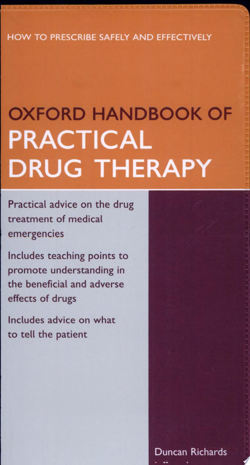 Oxford Handbook of Practical Drug Therapy, 2nd Edition