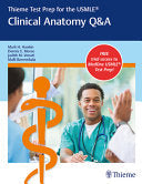 Thieme Test Prep for the USMLE – Clinical Anatomy Q&A