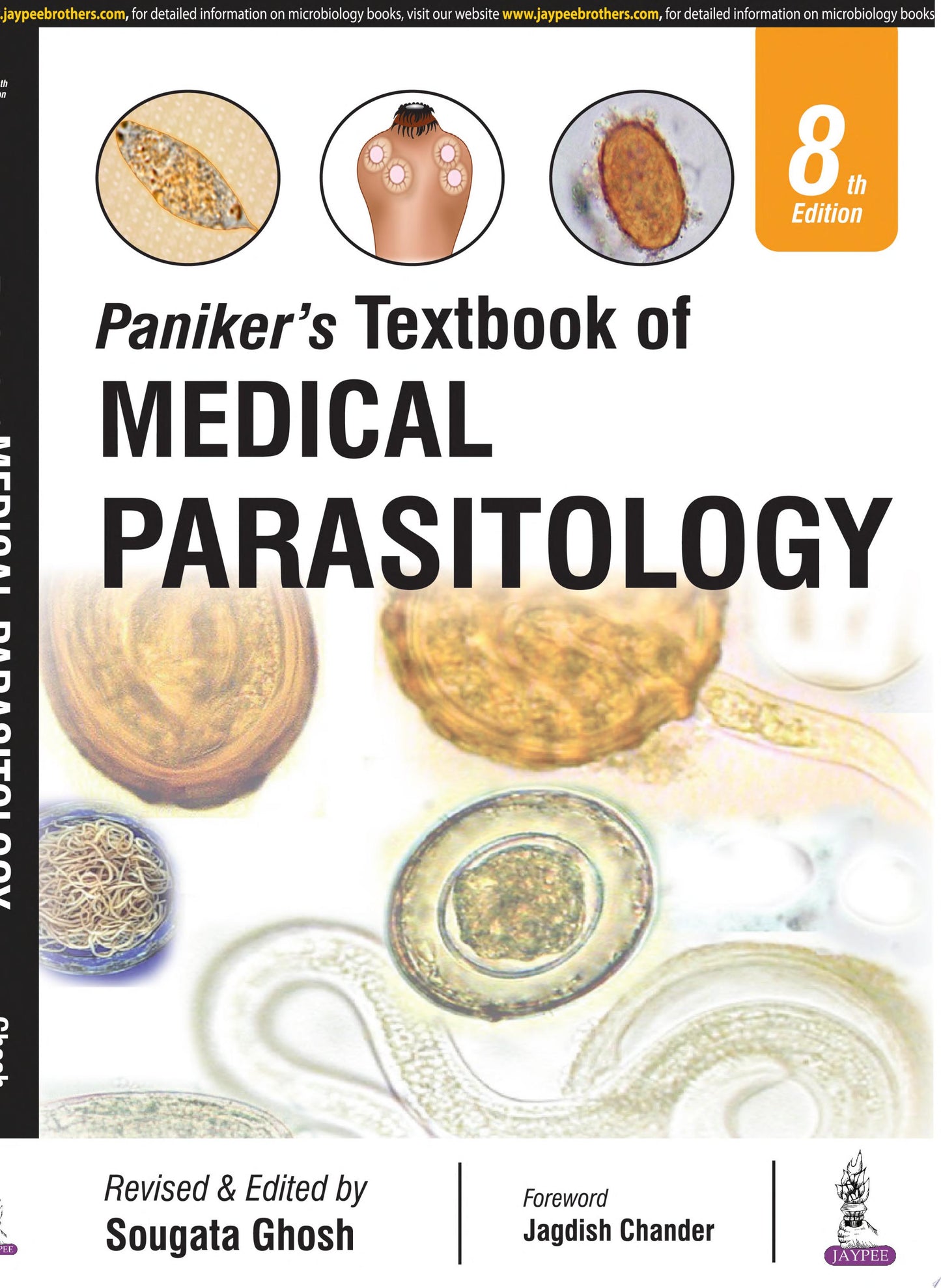 Paniker’s Textbook of Medical Parasitology, 9th edition