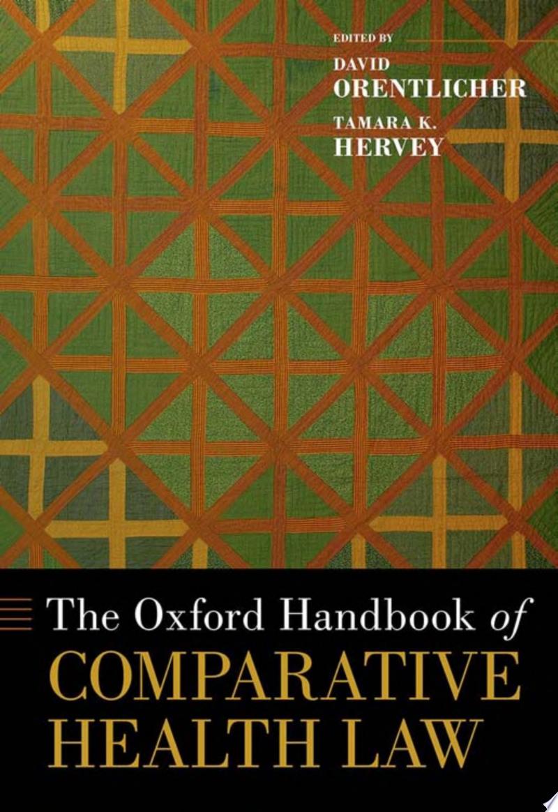 The Oxford Handbook of Comparative Health Law