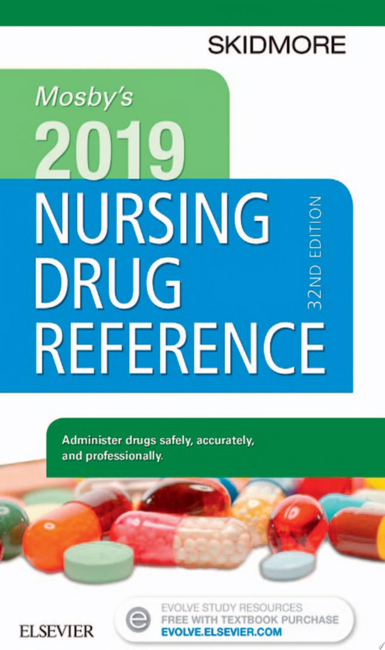 Mosby’s 2019 Nursing Drug Reference