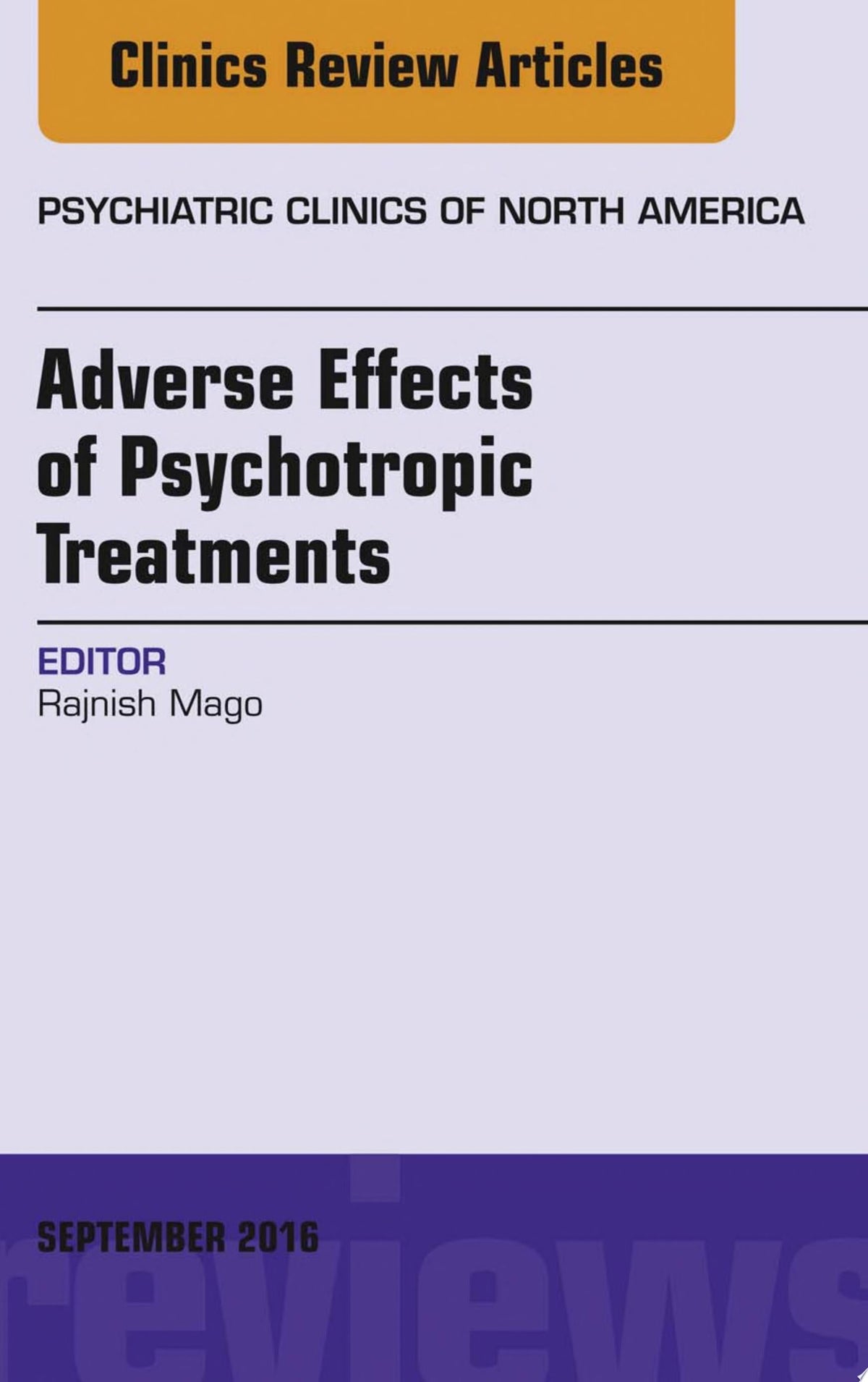 A Guide to the Extrapyramidal Side-Effects of Antipsychotic Drugs, 2nd Edition