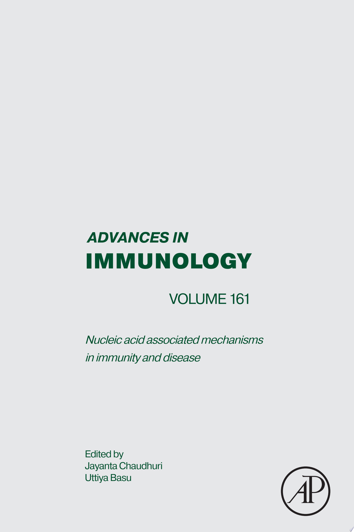 Advances in Immunology, Volume 161