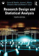 Research Design and Statistical Analysis, 4th Edition