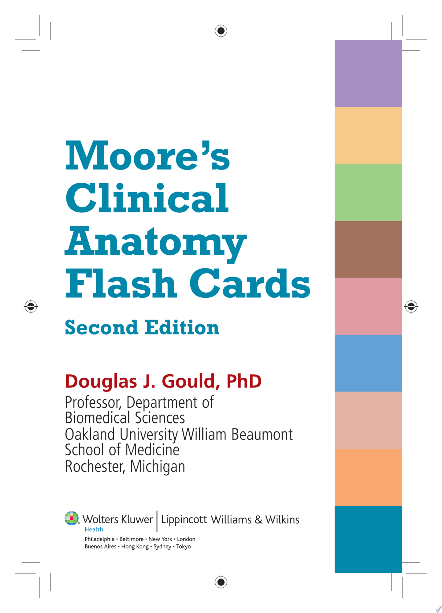 Moore’s Clinical Anatomy Flash Cards, 2e