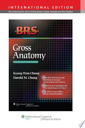 BRS Gross Anatomy, 8th Edition
