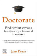 Doctorate: Finding your Way as a Healthcare Professional in Research