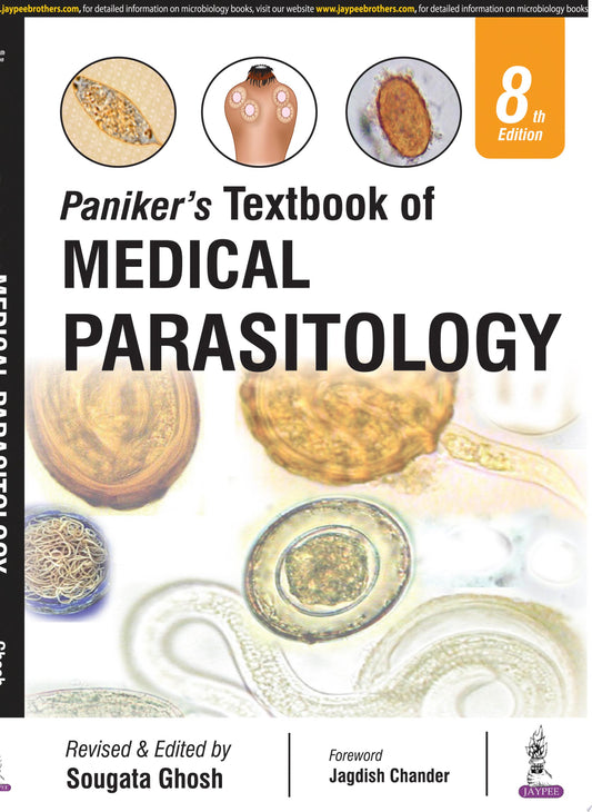 Paniker’s Textbook of Medical Parasitology, 9th edition