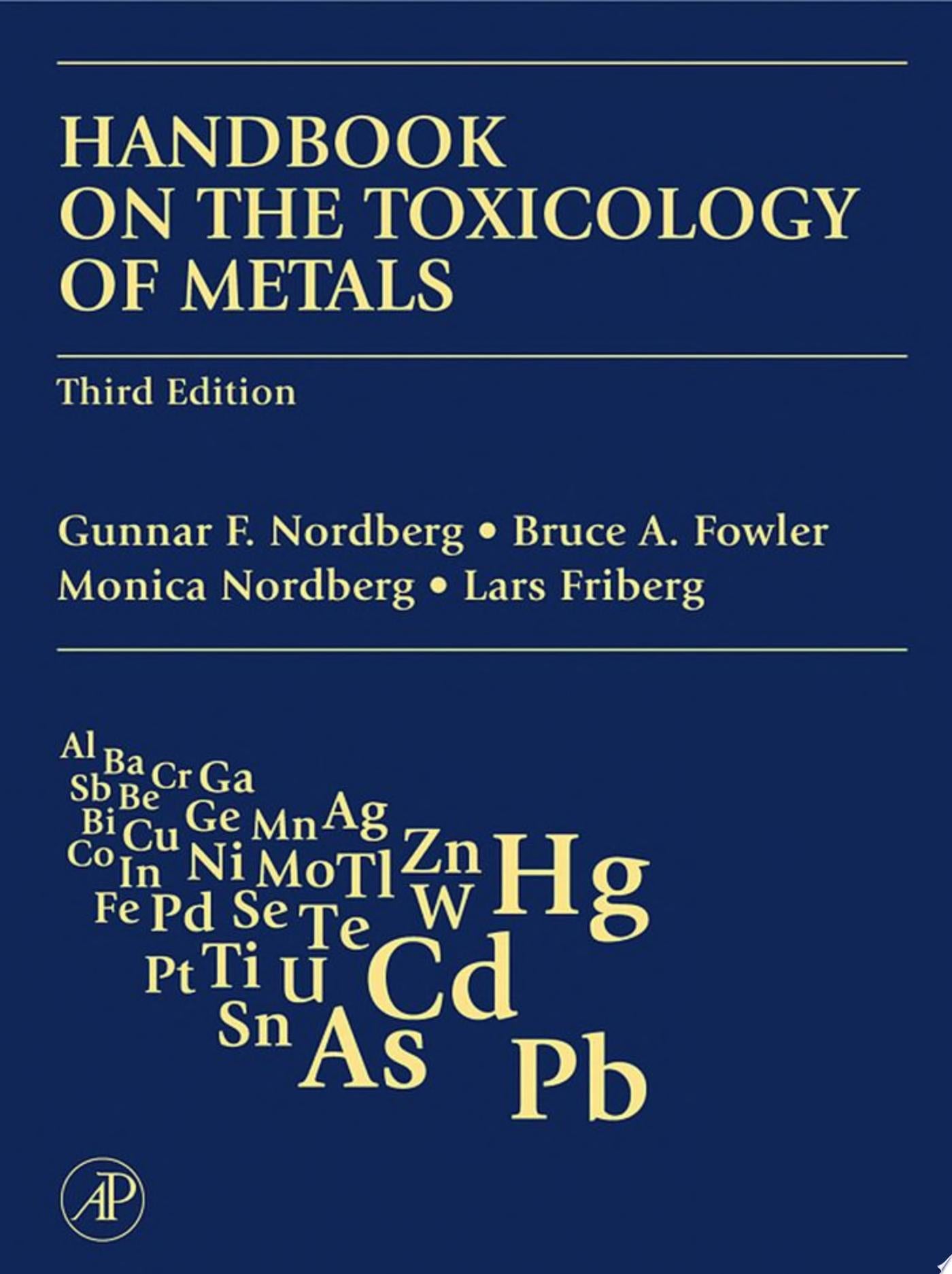 Handbook on the Toxicology of Metals, 4th Edition