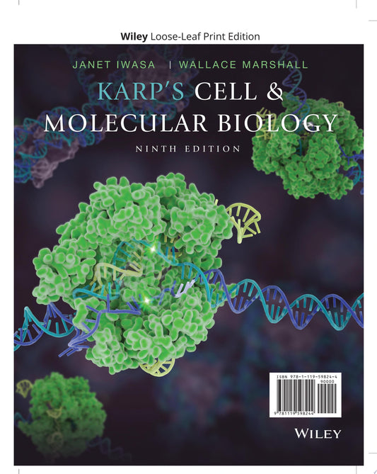 Karp’s Cell and Molecular Biology, 9th Edition