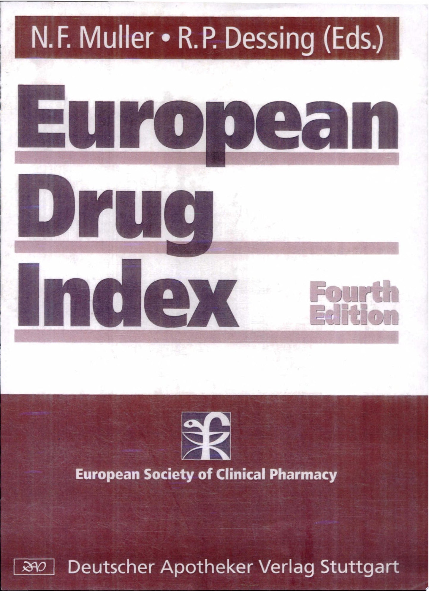 European Drug Index, 4th Edition