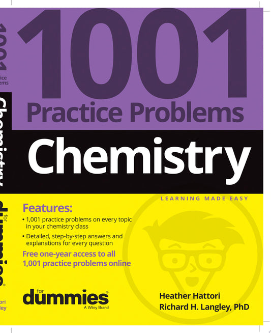 Chemistry: 1,001 Practice Problems For Dummies