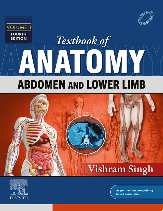 Textbook of Anatomy Abdomen and Lower Limb, 2nd Edition, Volume II