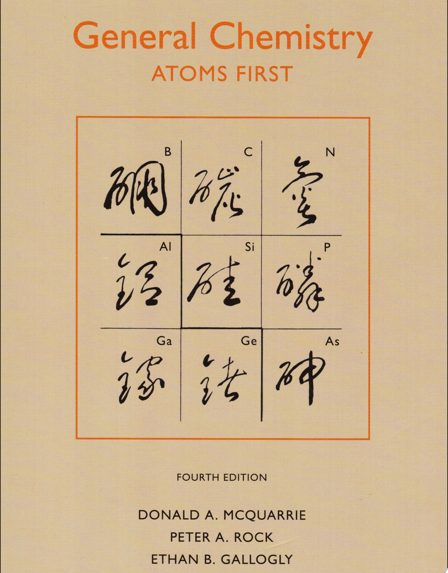 General Chemistry: Atoms First