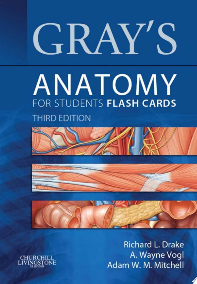 Gray’s Anatomy for Students Flash Cards, 3rd Edition