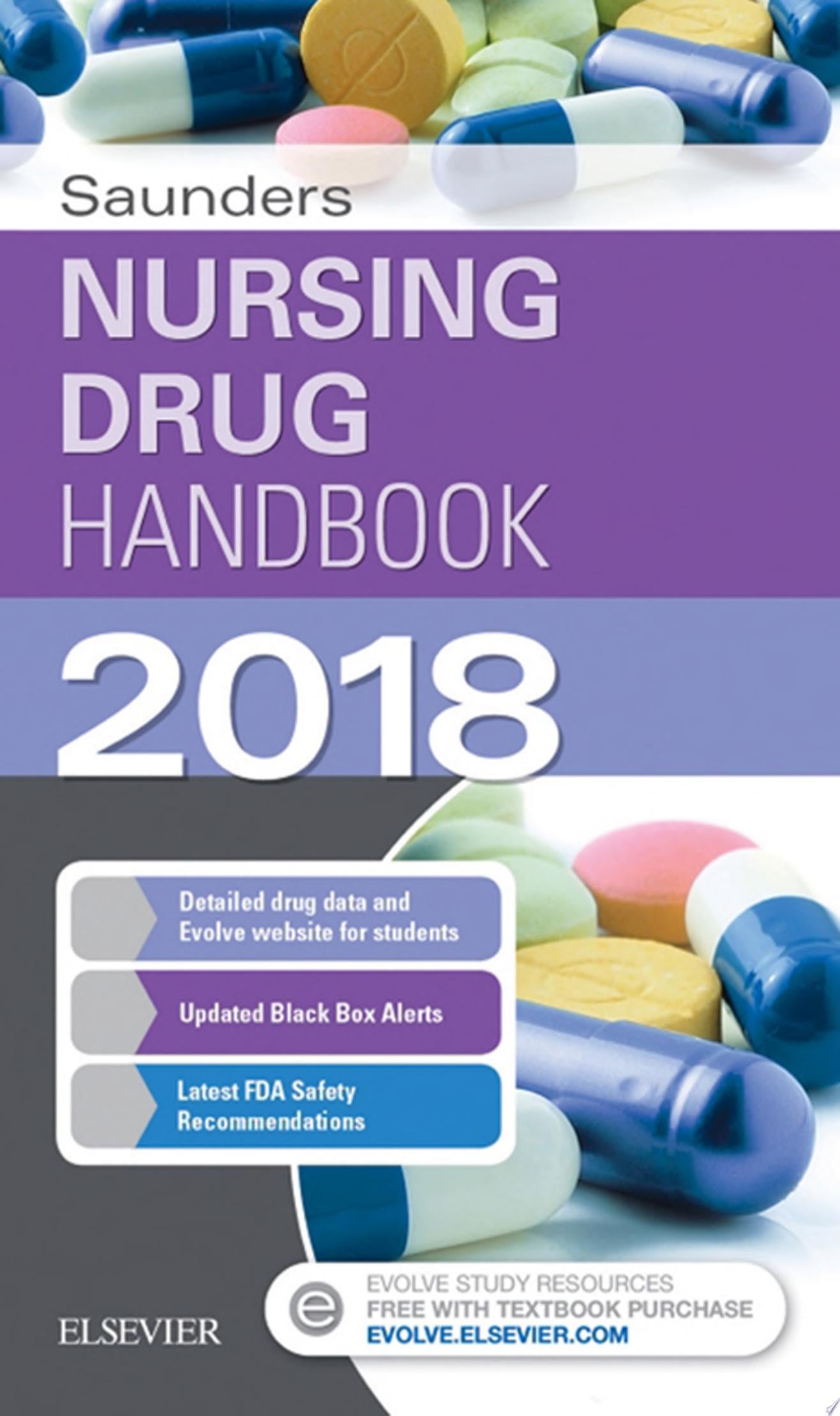 Saunders Nursing Drug Handbook 2018, 1e