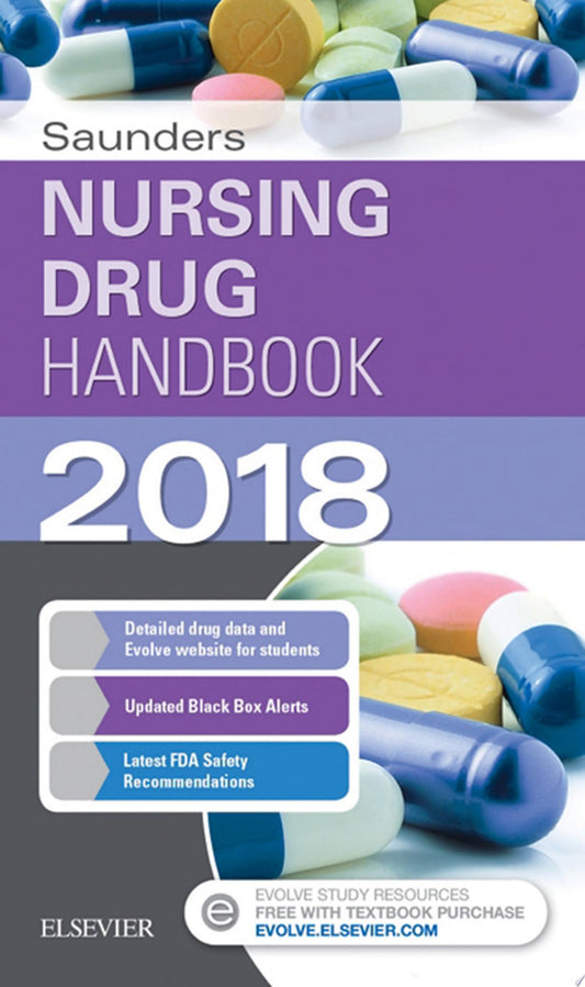 Saunders Nursing Drug Handbook 2018, 1e