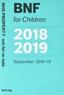BNF for Children 2018-2019